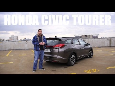 (ENG ) Honda Civic Tourer - Test Drive and Review Video