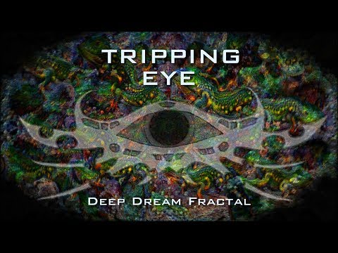 Tripping Eye Psychedelic Deep Dream Fractal Journey - Trip on LSD DMT Mushrooms Ayahuasca Full HD