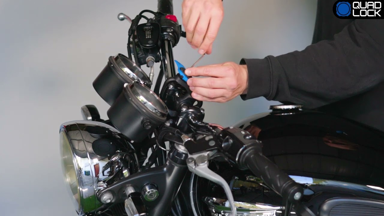 Quad Lock - How To Install Motorcycle Handlebar Mounts