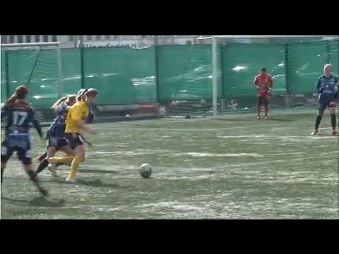 GUSK gör ett snyggt mål - Sirius vs. GUSK träningsmatch Löten Uppsala 2015
