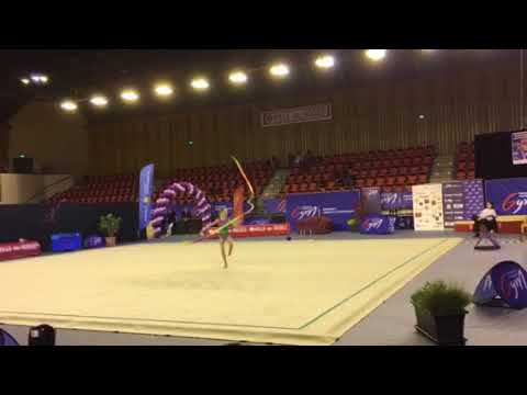 Hélène Karbanov championnat de France Élite junior 2018 ruban