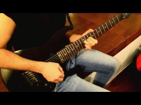 DREAM THEATER - Under a glass moon (live) - Solo Cover by Marco F. Carlino (Zenit)