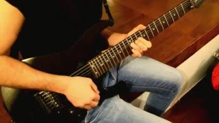 DREAM THEATER - Under a glass moon (live) - Solo Cover by Marco F. Carlino (Zenit)