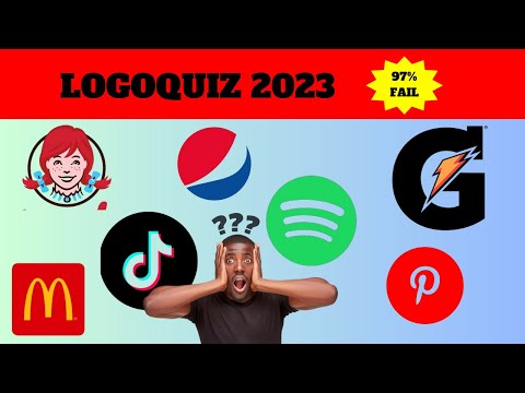 Erkennst DU diese 20 LOGOS? 🤯🤩#logoquiz I Gehirnjogging