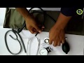 How To Setup BP Machine Stethoscope Sphygmomanometer