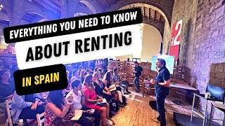 Everything you need to know about renting in Spain. Open session by Raf Jacobs - LIVE