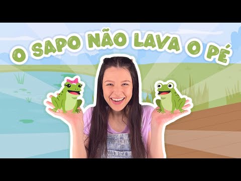 The Frog Doesn't Wash His Feet - Children's Song