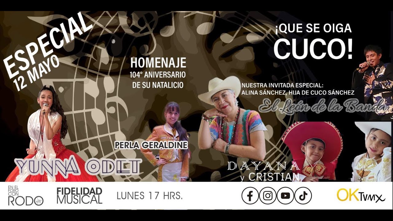 HOMENAJE CUCO SANCHEZ_104° ANIVERSARIO DE SU NATALICIO