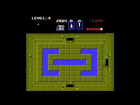 Level 4 Complete Walkthrough (First Quest) - The Legend of Zelda First Quest 100% Walkthrough