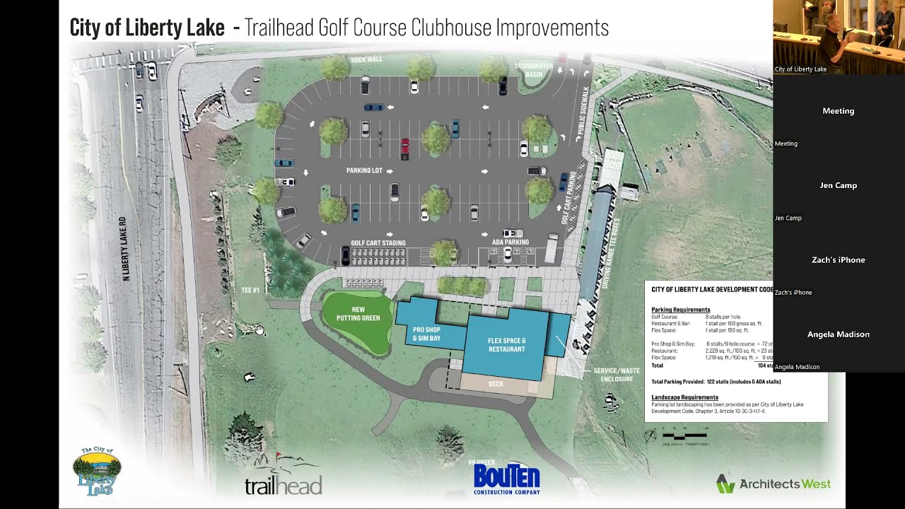 Trailhead Golf Course Clubhouse design presentation - Highlights from 5-25-2022