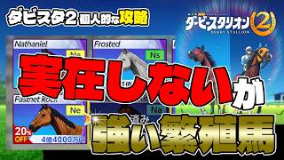 switch2『ダービースタリオン2個人的な攻略』史実に実在しないが強い繁殖牝馬と海外種牡馬の歴史