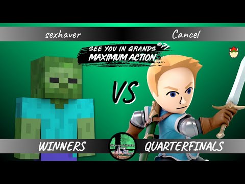SUGMA #71 - WQFs - sexhaver (Steve) vs Cancel (Mii Swordfighter/Bowser)