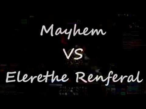 Mayhem vs Mythic Elerethe Renferal (Elemental Shaman PoV)