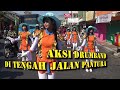 AKSI Drumband Terbaik Semua Penari Berambut Panjang Jalur Pantura Demak Macet