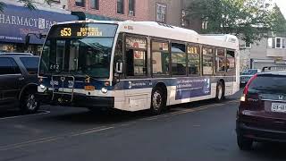 MTA NYCT Bus: 2016 NovaBus LFS #8246 On the S53
