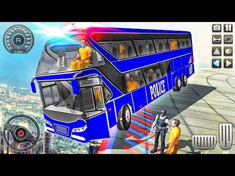 Impossible Police Bus Driving Transport Duty - Best Android GamePlay