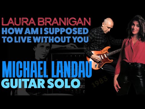 Michael Landau Guitar Solo / Video Demo - How Am I Supposed to Live Without You (Laura Branigan)