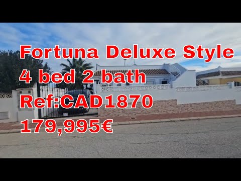 Villas for sale in Murcia, Fortuna style 179,995€ CAD1870