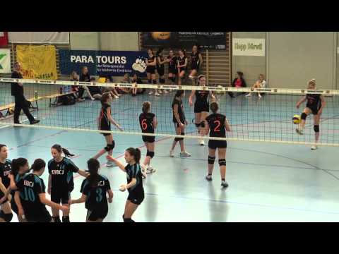 VBC Peps - VBC Porrentruy (Schweizer Meisterschaft Volleyball Maedchen U15)