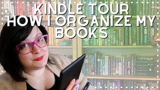 Kindle Tour 2021 | How I Organize My Kindle Books with Collections