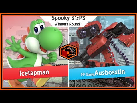 Spooky S@PS Ultimate Singles - Icetapman(Yoshi) vs Ausbosstin(ROB/K Rool) Winners R1