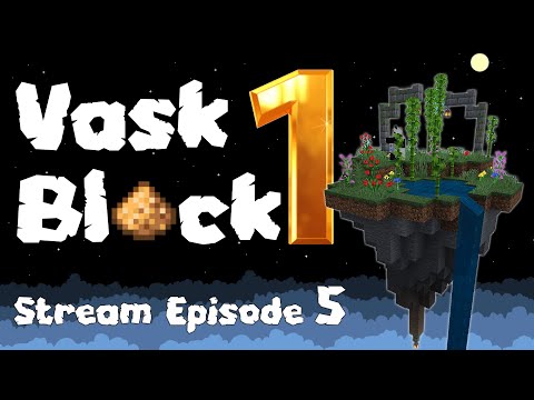 Häuser & Inseln bauen in Vanilla Skyblock. #05 VaskBlock | Minecraft Stream