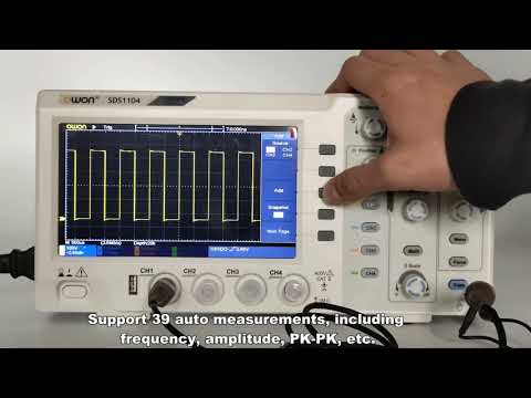 Owon Sds1102 Digital Storage Oscilloscope, Dual Channel 100 Mhz