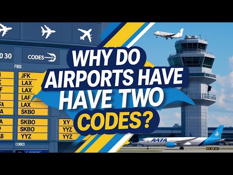 ✈️ IATA vs ICAO: Why Airports Have 2 Codes 📍 | Learn the Secret Behind Airport Letters! 🔍🌍
