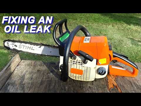 Fixing An Oil Leak On A Stihl Chainsaw