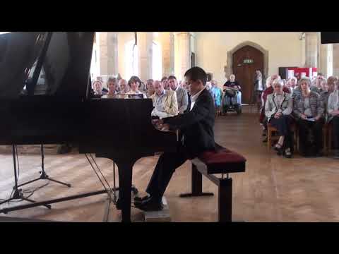 George (11 years old) plays Beethoven Moonlight Sonata First Movement (George Harliono Piano)