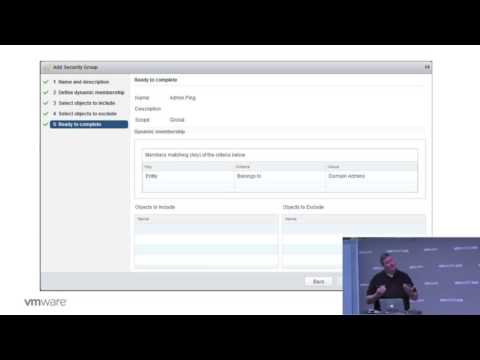 VMworld 2016 NSX Identity Firewall Ron Fuller