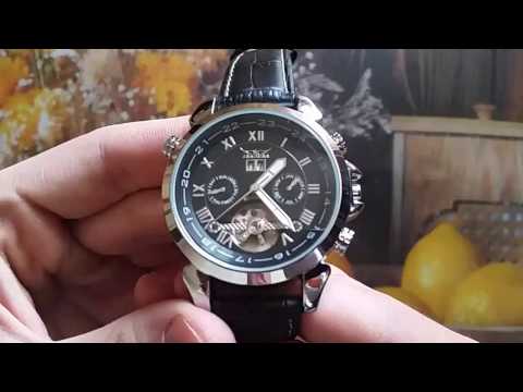 JARAGAR Automatic Mechanical Tourbillon Watch