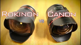 Video thumbnail for Comparison: Canon 14mm vs. Rokinon 14mm by Yev Zakharov