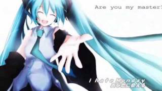 【初音ミク】I hate Monday【オリジナル曲】