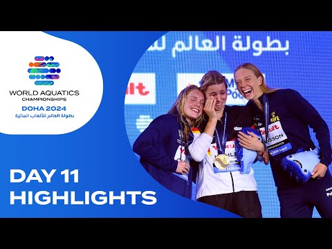 Day 11 | Highlights | World Aquatics Championships - Doha 2024