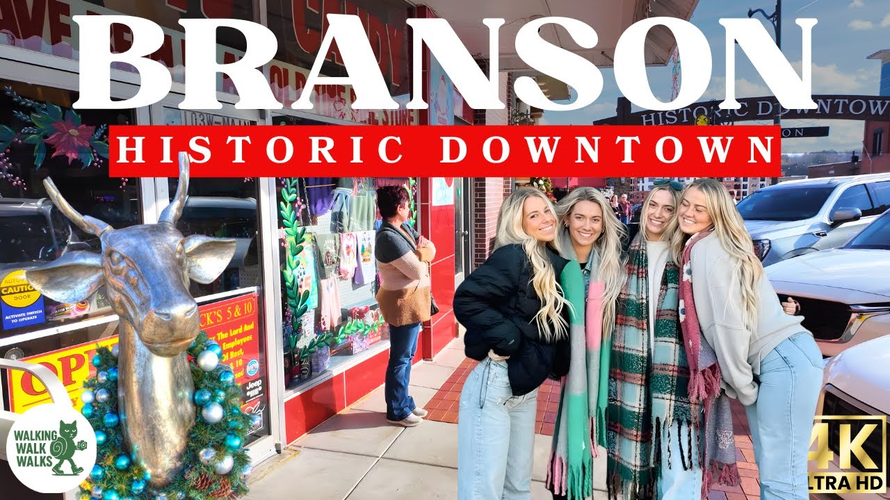 Immersive street-level walking tour through Branson Landing, United States, showcasing authentic urban landscapes, local architecture, and the vibrant atmosphere of the city's neighborhoods