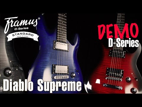 Framus D-Series Diablo Supreme, Nirvana Black Transparent image 10