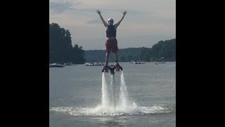 preview picture of video 'Flyboard at pickwick'