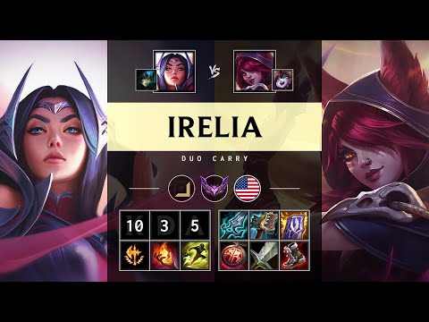 Irelia ADC vs Xayah - NA Master Patch 25.08