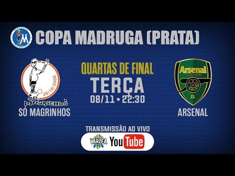 Só Magrinhos x Arsenal • Quartas de Final • Copa Madruga (Prata)