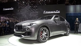 2017 Maserati Levante First Look - 2016 Geneva Motor Show