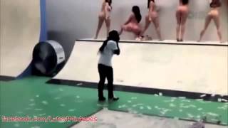Lil Wayne Skate Video (NEW 2013) Sexy Laedys