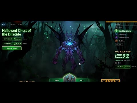 CHASM OF THE BROKEN CODE - HALLOWED CHEST OF THE DIRETIDE