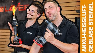 Steinel MobileHeat – Die kabellose Power für präzises Heißluftarbeiten!