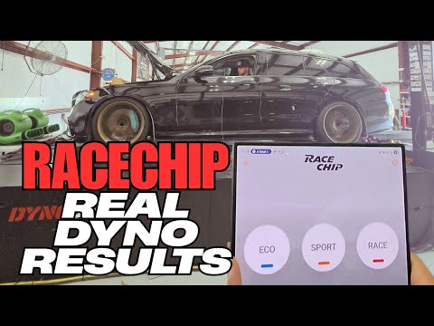 RACECHIP: REAL DYNO RESULTS! Are piggyback tunes worth it? Stock vs tuned (Mercedes turbo wagon)