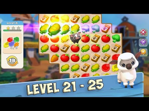 Big Farm: Home & Garden level 21 - 25 [ Gameplay Story ] Goodgame Studios HD