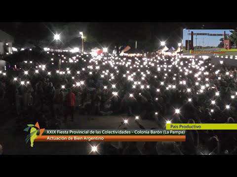 XXIX Fiesta Provincial de Las Colectividades!! Colonia Barón, La Pampa 06 12 2025