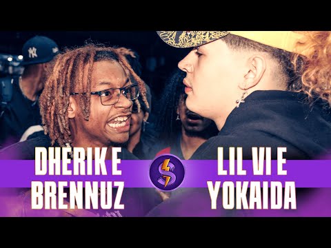 (BARRAS & BARRAS) BRENNUZ e DHERIK x LIL VI e YOKAIDA | SEMI-FINAL | BATALHA DO S #36