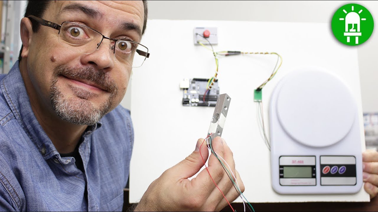 O Arduino funciona como uma balança? Sim! Ele é capaz! - Módulo HX711