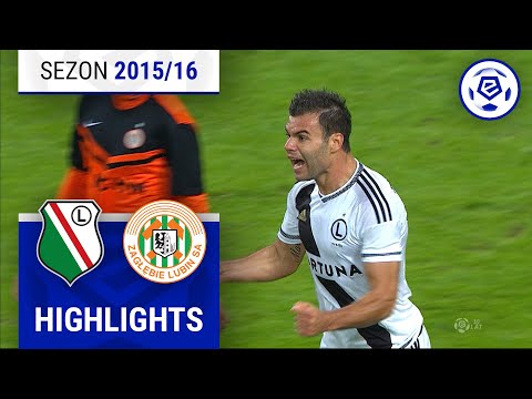 Legia Warszawa - Zagłębie Lubin 2:2 | SKRÓT | Ekstraklasa 2015/16 | 8. Kolejka